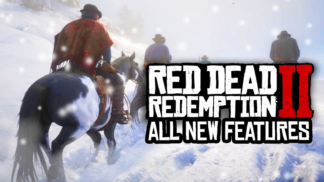 Red Dead Redemption 2 - NEW FEATURES, GORE, BOATS & MORE!