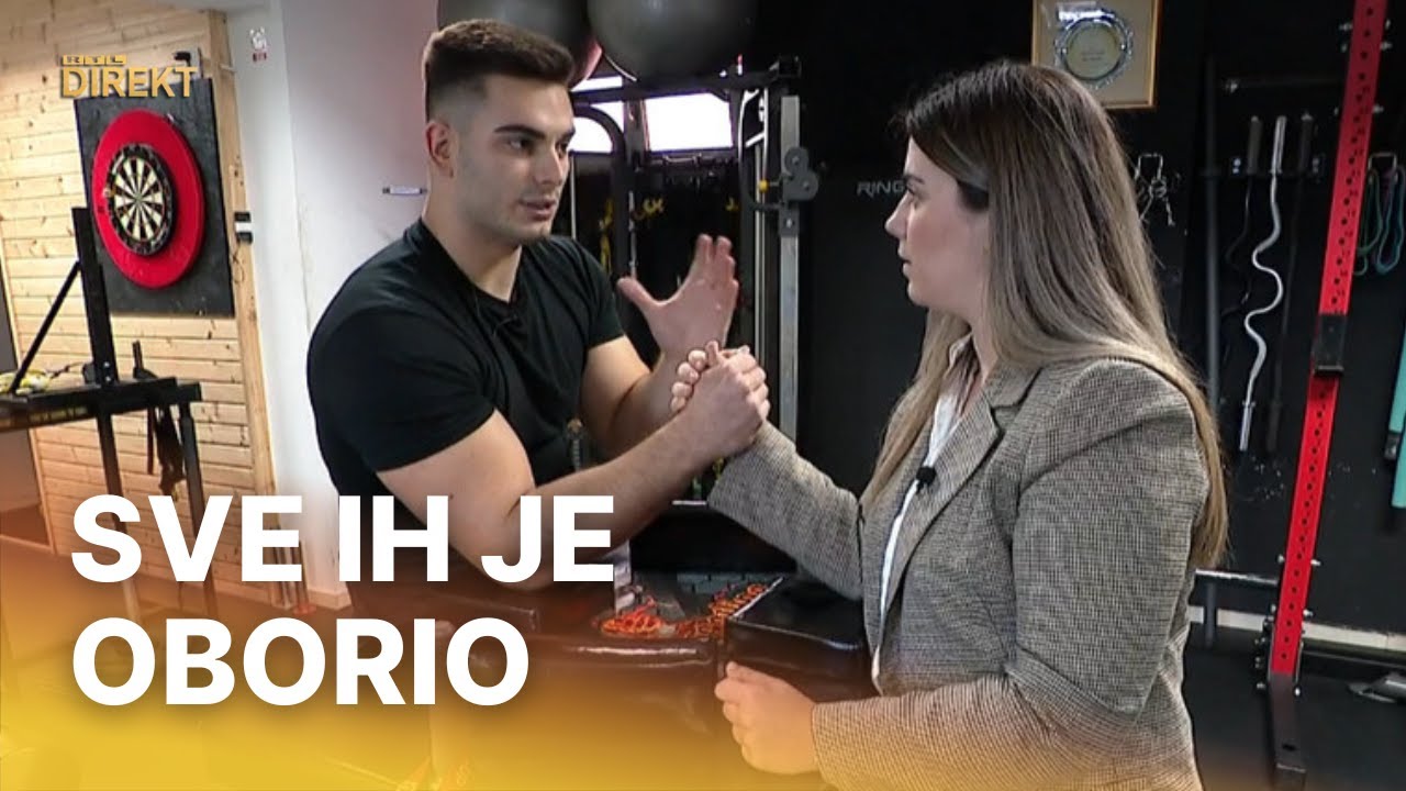 Lički Herkul dvostruki je svjetski prvak, a svoj zanat naslijedio je od bake | RTL Direkt