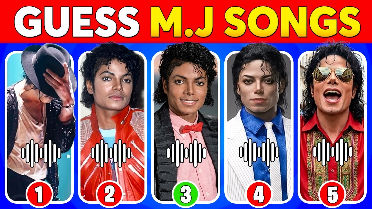 Guess Michael Jackson Songs by the Beat👑🎤Billie Jean, Beat It, Thriller🎵 Only Real Fans Get 30/30