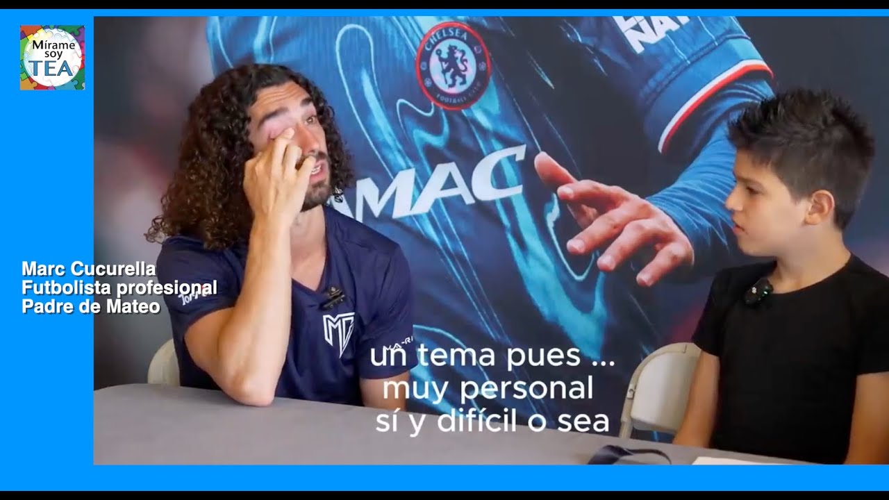 Marc Cucurella sobre su hijo con autismo. #padres enfrentamos los mismos retos.