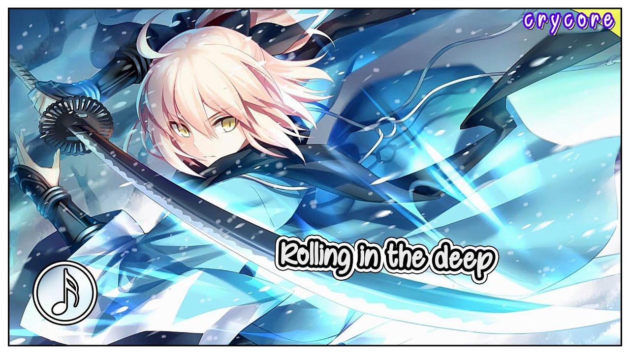 Nightcore - Rolling In The Deep - (Kl&oslash;n & Amanda Yang) - (Lyrics)