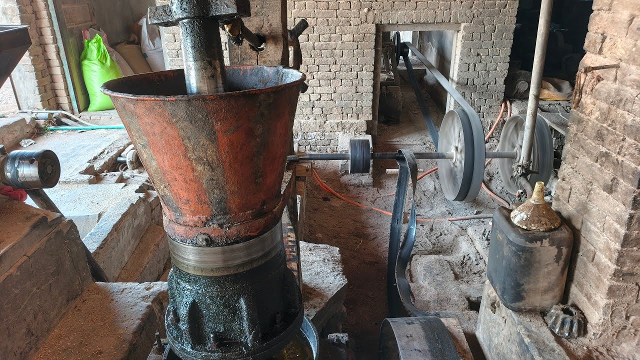 Sarson ka tel nikaalne gia ajj wao 😲 itna Hard work 🥱