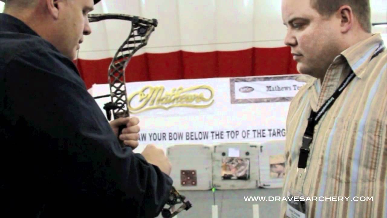 Mathews Z7 Xtreme vs. Heli-M with Joel Maxfield & Draves Archery at the 2012 Mathews Trade Show
