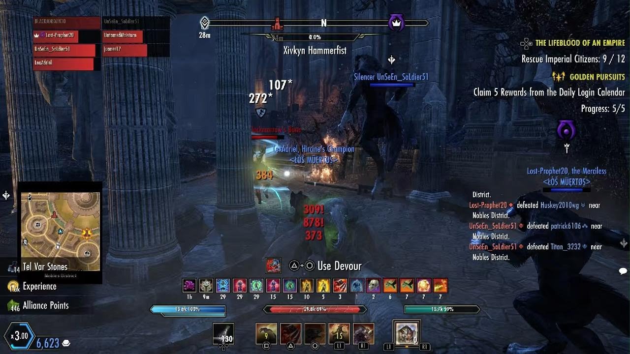 The Elder Scrolls Online: Werewolf Pack Fight