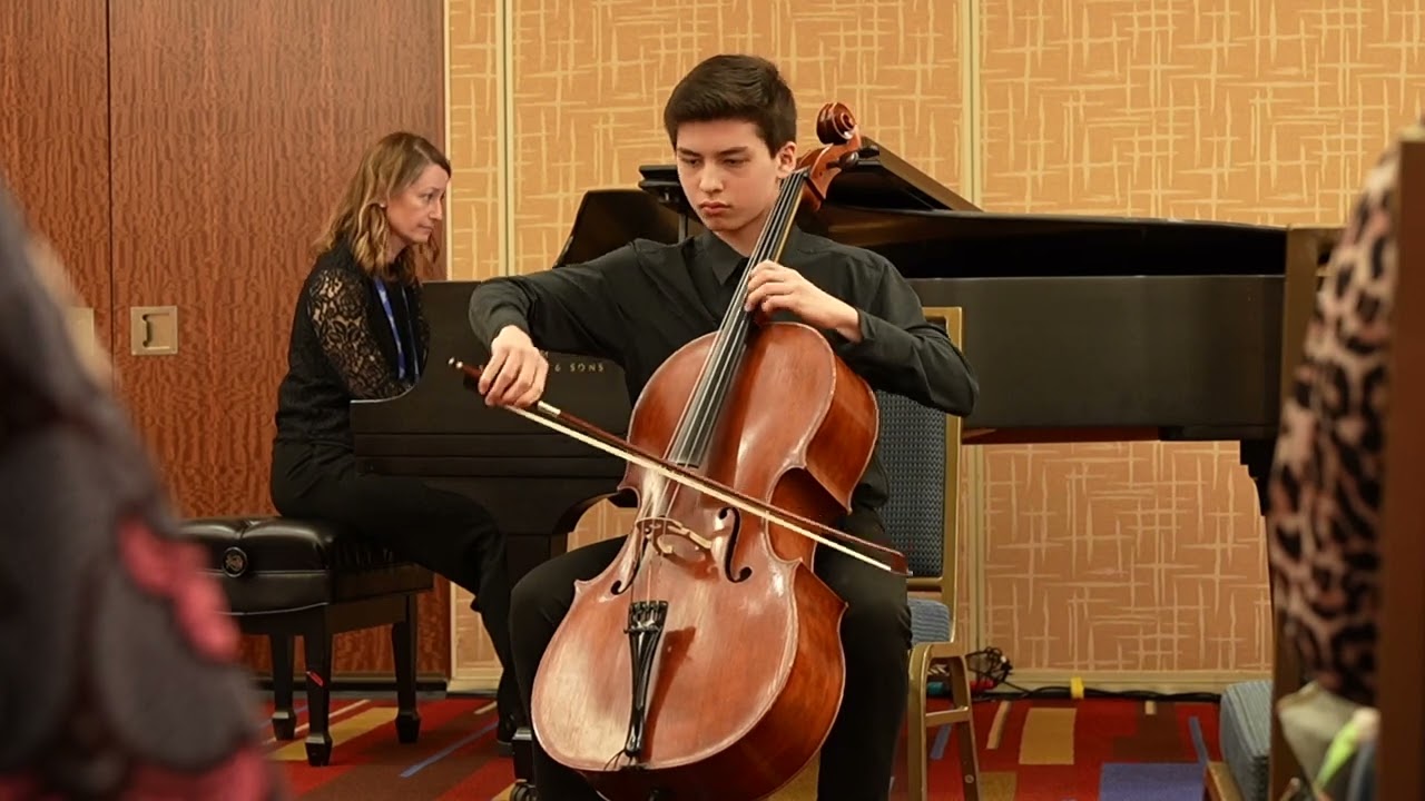 Lalo Cello Concerto, 3rd mvt - SAA 2026 Masterclass Performance
