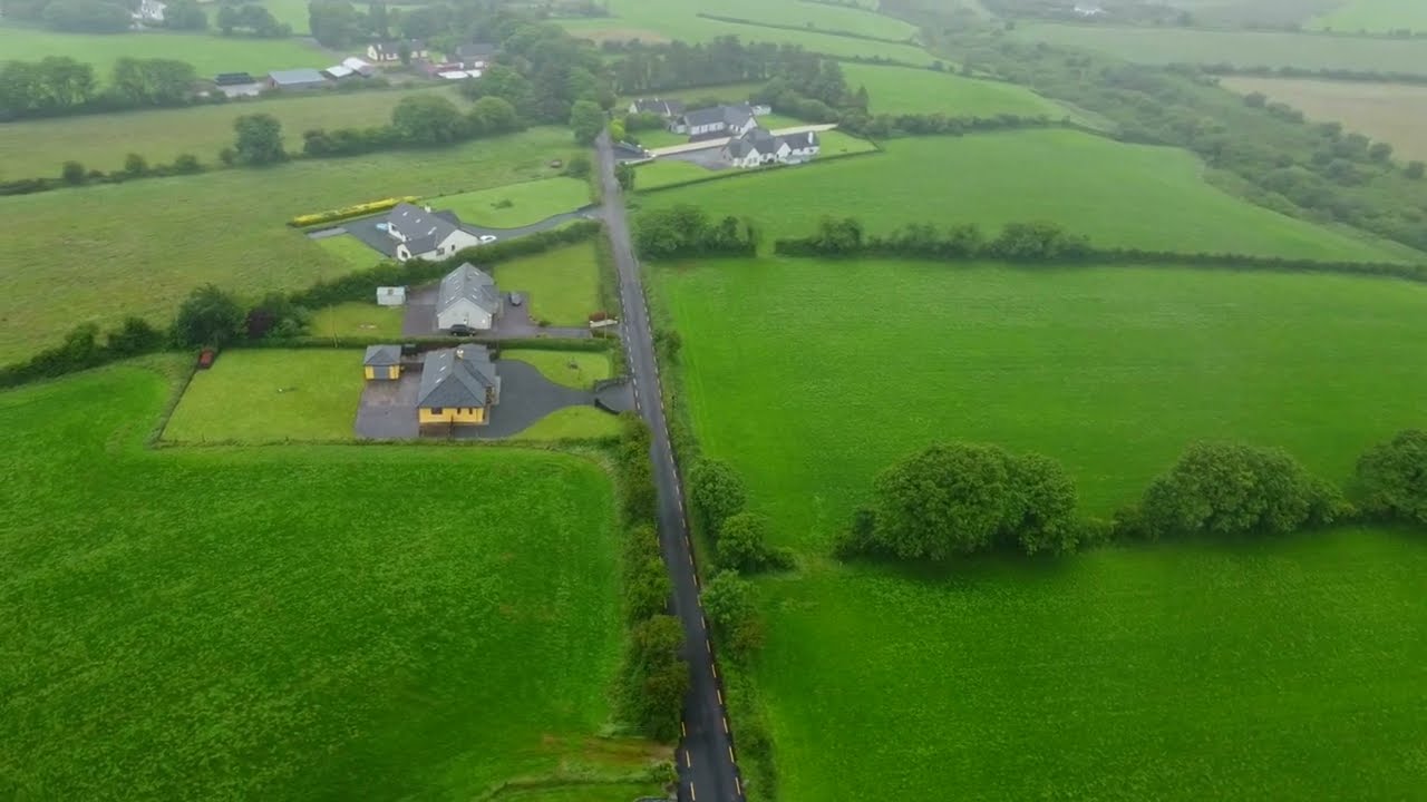 Faha's Countryside | County Kerry | Ireland | Drone | 4K |