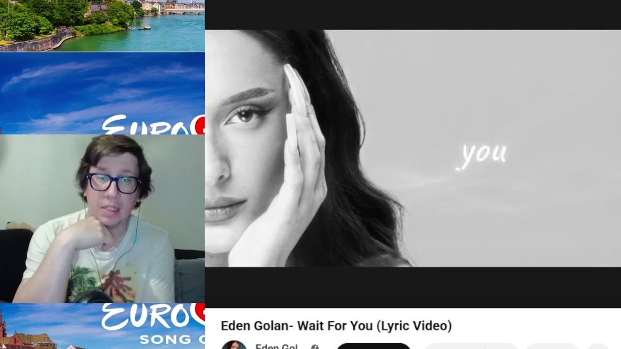 Let´s React To Eden Golan- Wait For You (Lyric Video) #reaction *Stunning As Always Eden*