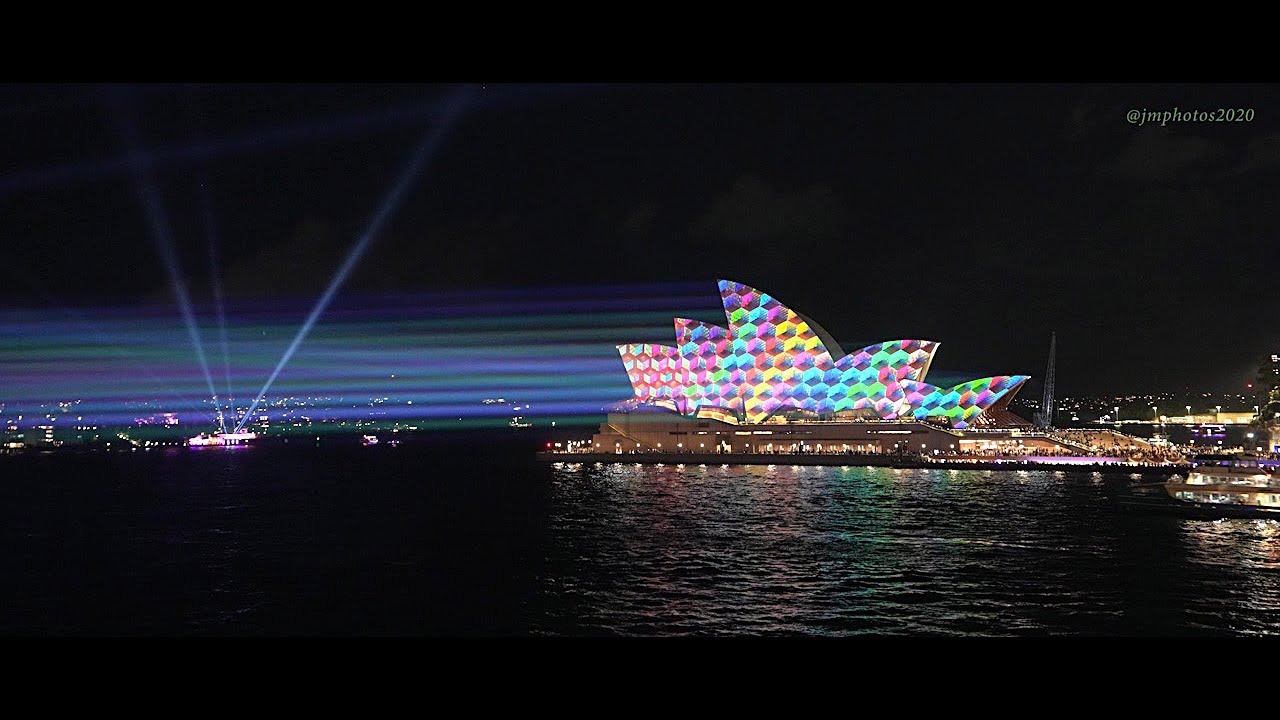 Vivid Sydney  --   Sydney Opera House.