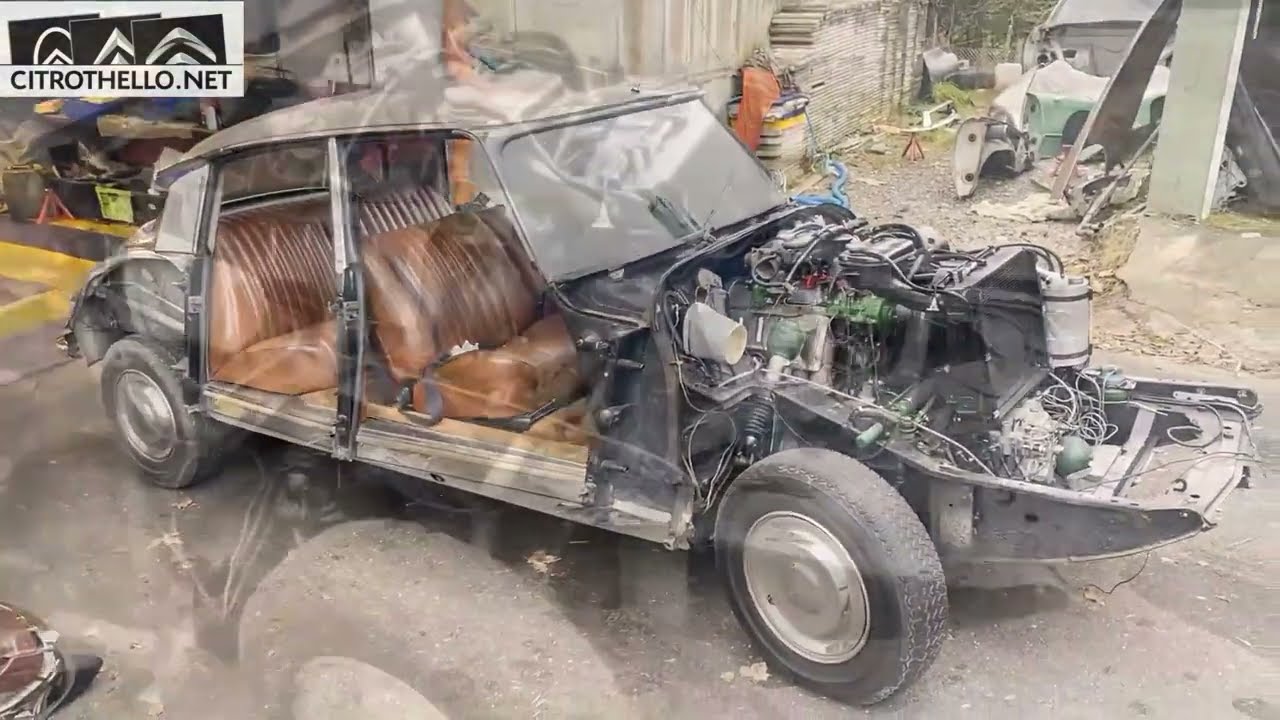 CITROEN DS 23 IE PALLAS 1973 DE MICHEL RESTAURATION 01 #citroen #carscollection #vintagecars