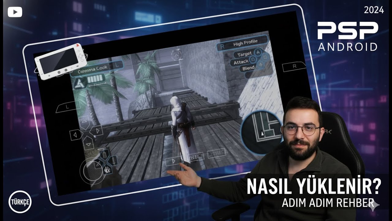 Android telefonlara PSP oyunları yükleme (Pes 13 oynayalım)