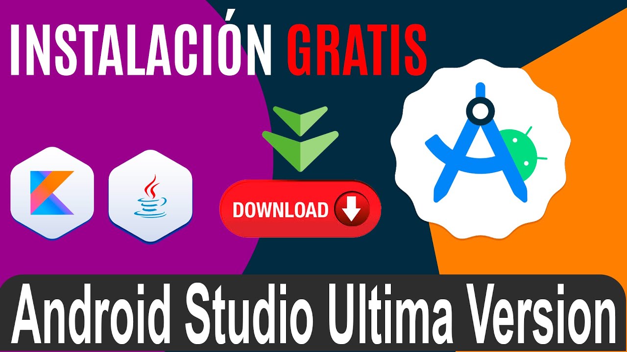 Cómo Instalar ANDROID STUDIO en Windows 10/11 | Versión Actualizada | Android Studio Tutorial