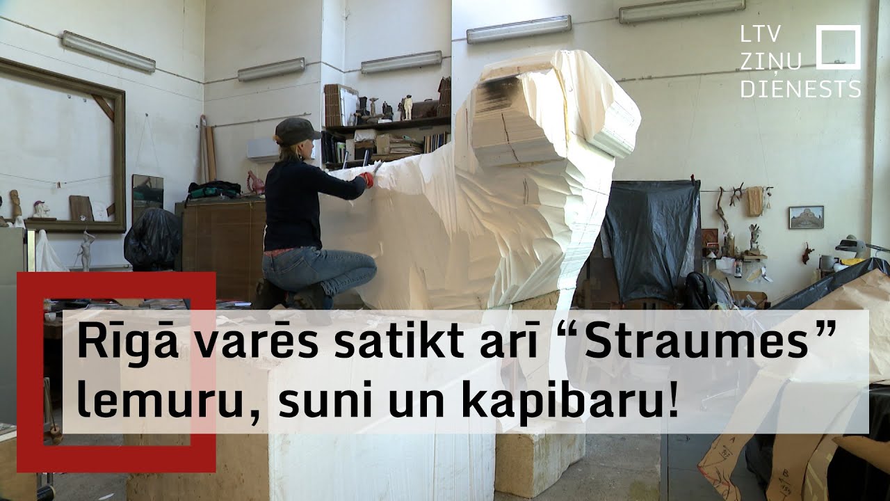 Rīgā drīzumā izvietos dzīvniekus no animācijas filmas “Straume”