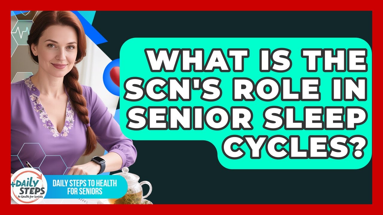 What Is The SCN's Role In Senior Sleep Cycles? - Daily Steps to Health For Seniors