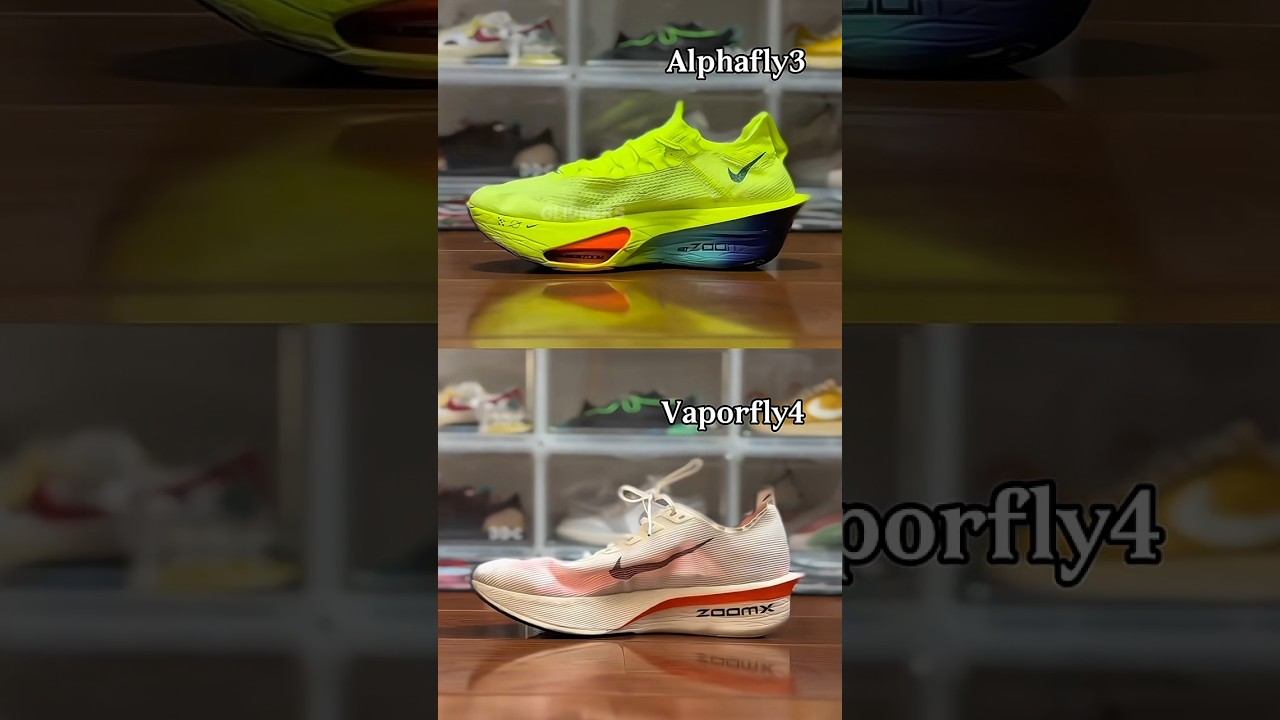 🔥 NIKE ALPHAFLY 3 против VAPORFLY 4 &mdash; Какие марафонские кроссовки на самом деле быстрее? 👟⚡🏁