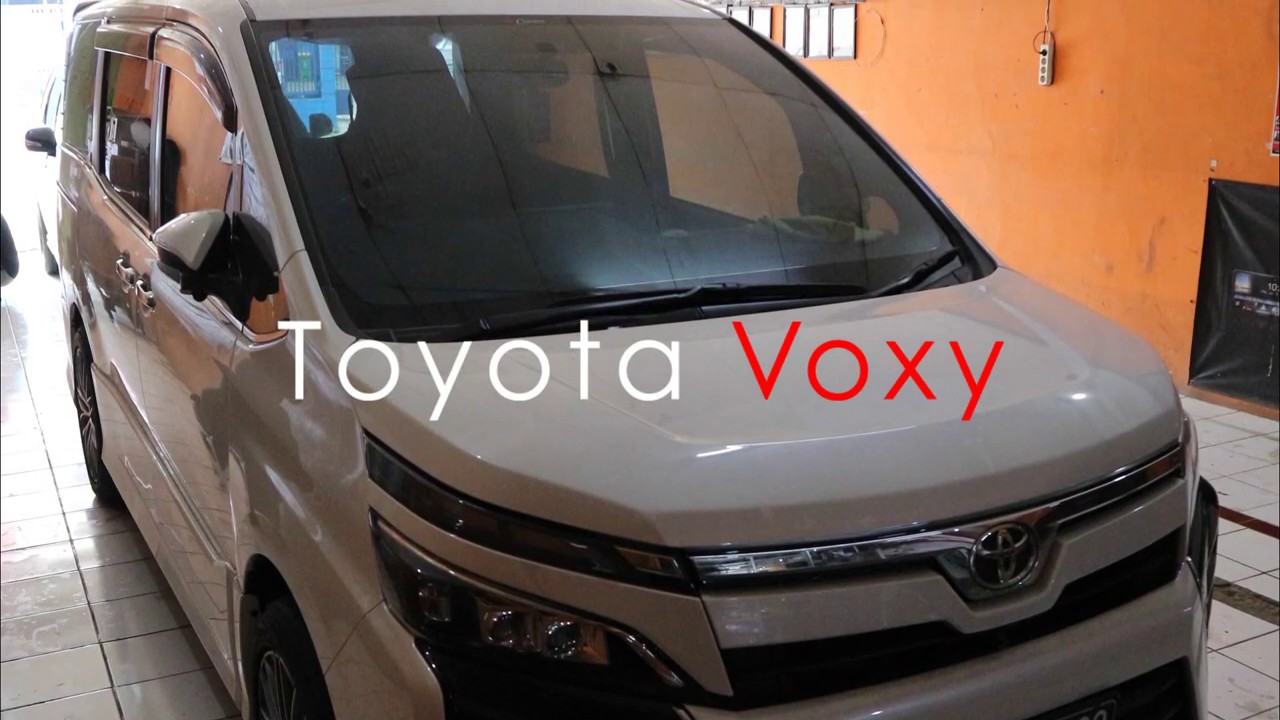 Hasil pemasangan Paket Audio di mobil TOYOTA VOXY - Duta Car Audio ( DUTA AUTO SOLUTION)