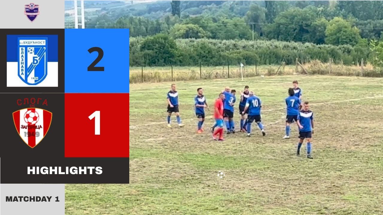 FK Budućnost 2:1 FK Sloga Zagorica