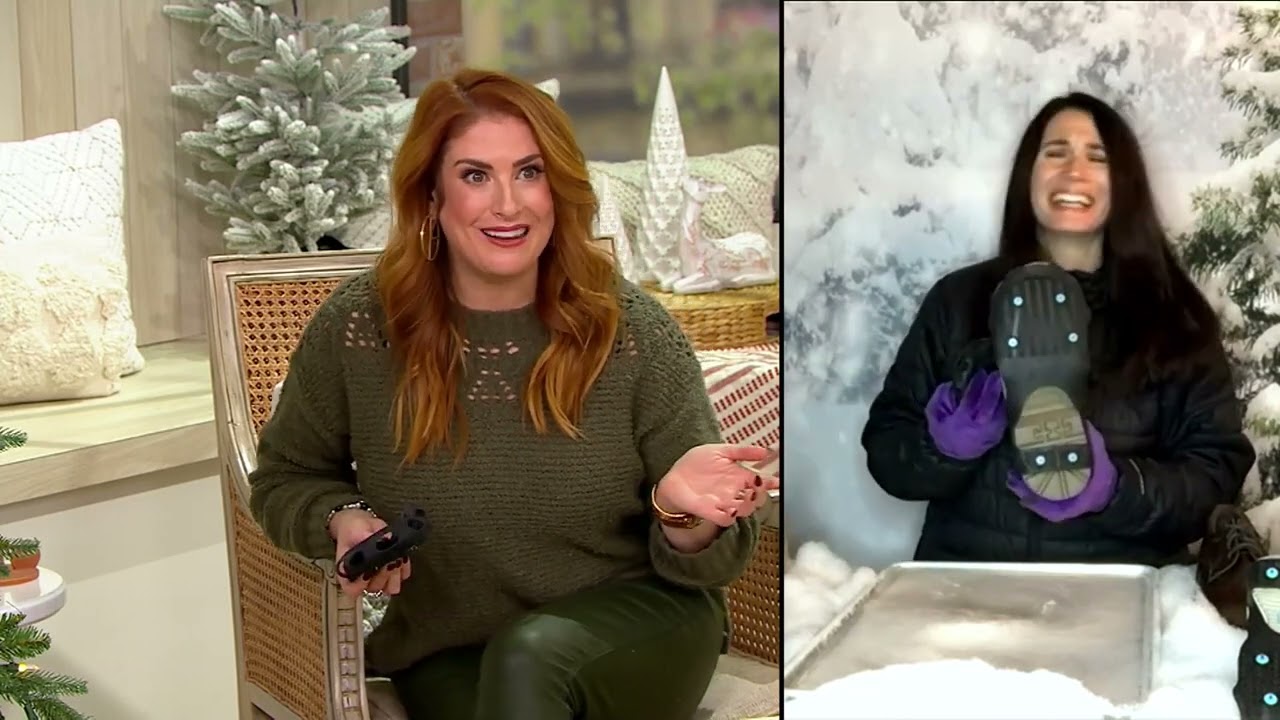 Due North Snow and Ice Cleats All-Purpose Traction Spikes on QVC