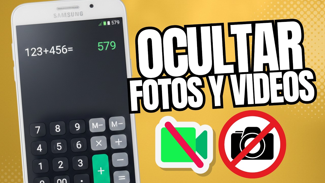 Cómo ocultar fotos en una CALCULADORA falsa (Paso a paso)