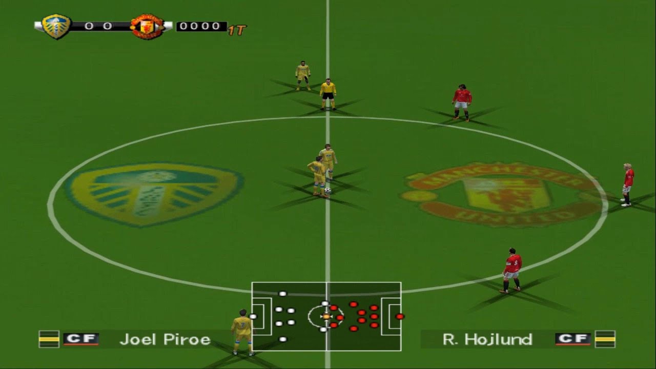 Winning Eleven 10 - Leeds United vs Manchester United | PS2