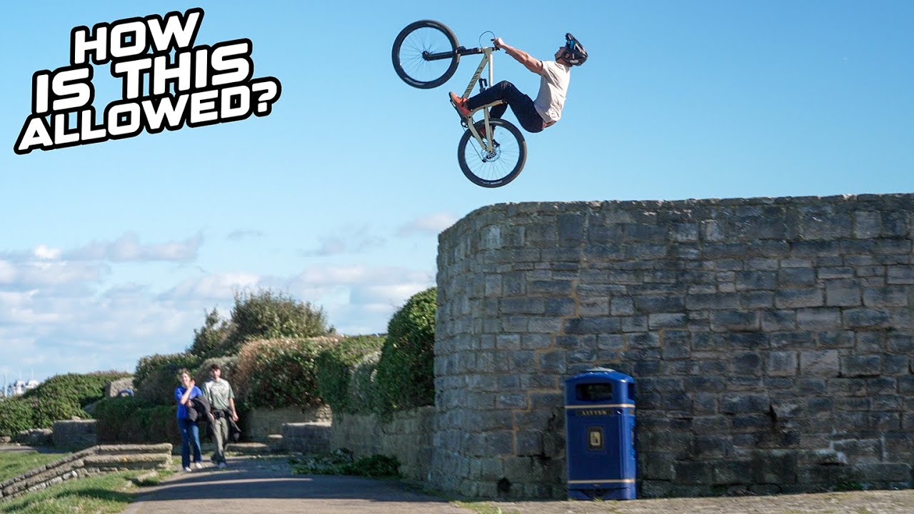 ОГРОМНЫЕ ГОРОДСКИЕ МЕСТА ДЛЯ СЛОУПСТАЙЛА НА МТБ — КАК ЭТО РАЗРЕШЕНО?