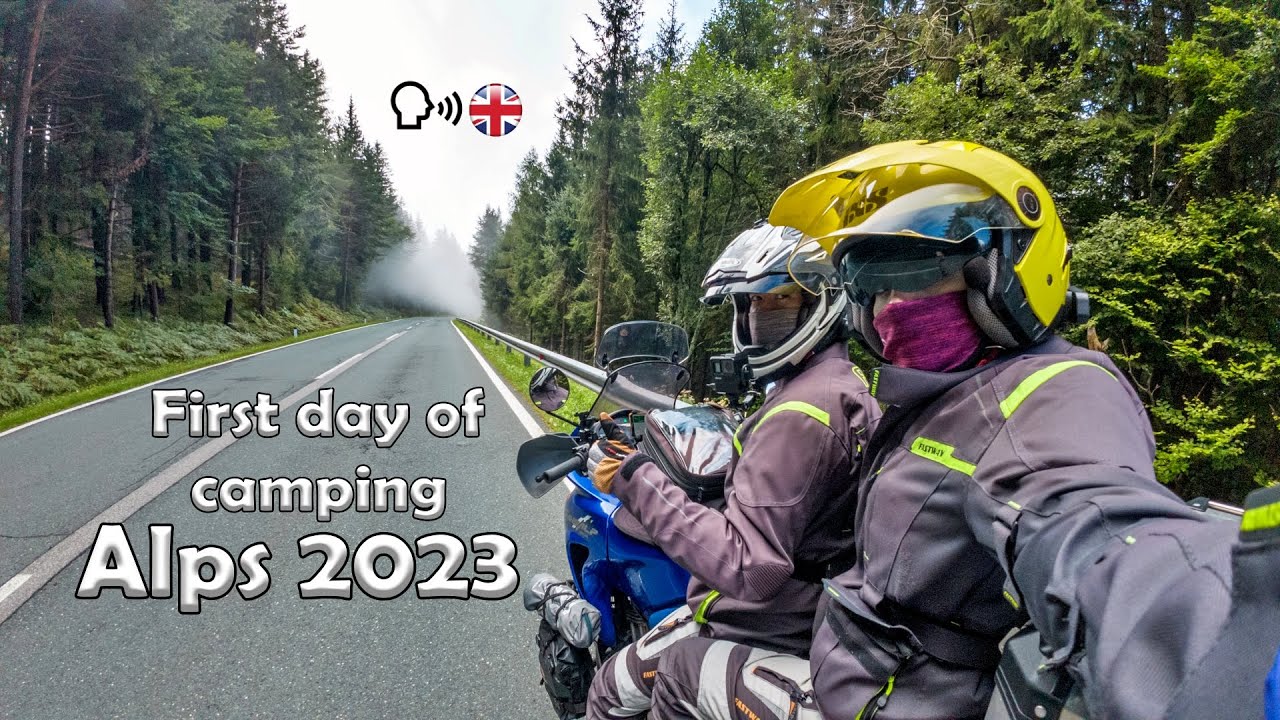 Alps 2023 - New Motorcycle Trip with our TransALP 650 / Day 1 & 2