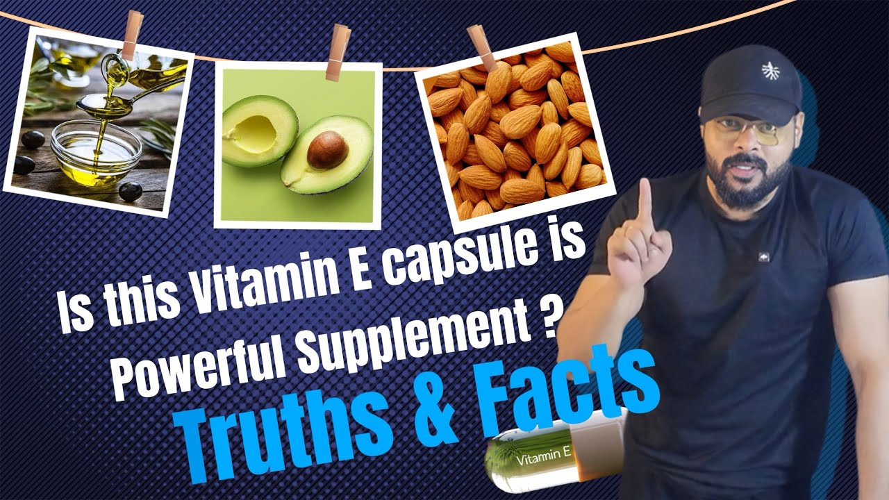 Vitamin E 15mg vs Evion 400 😳 | Telugu Fitness Truth | Facts & Truth #vitamine #supplements #telugu 
