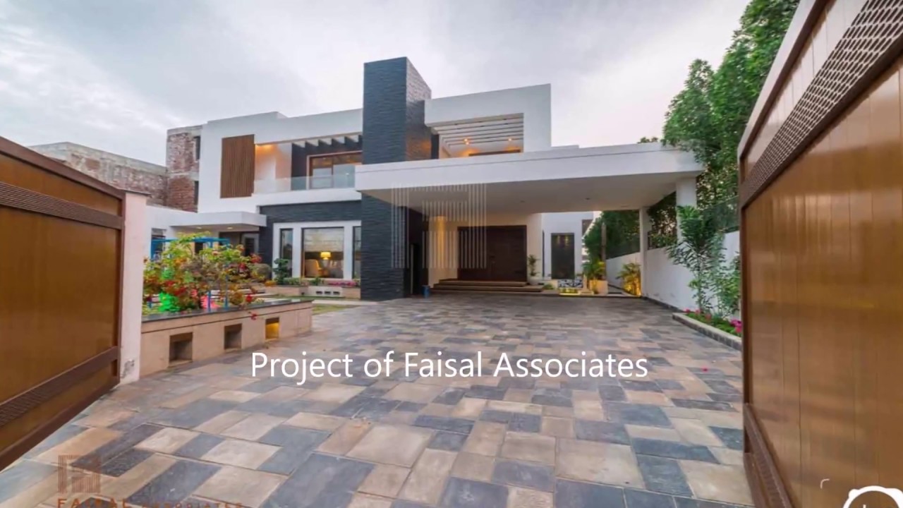 Beautiful 2 kanal house  |1000 sq yd (Exterior + Interior Design )