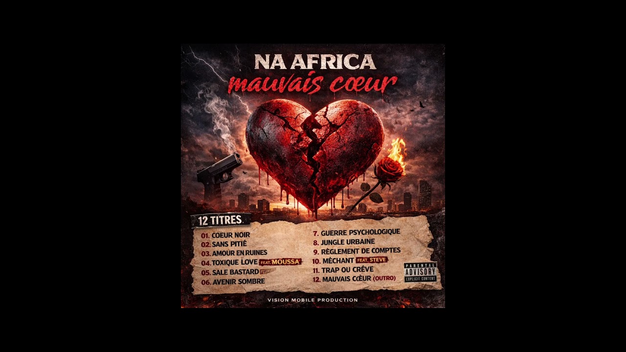 Na AFRICA - intro mauvais cœur ❤️ #rap #frenchdrill #rapfrancais #freestyle #