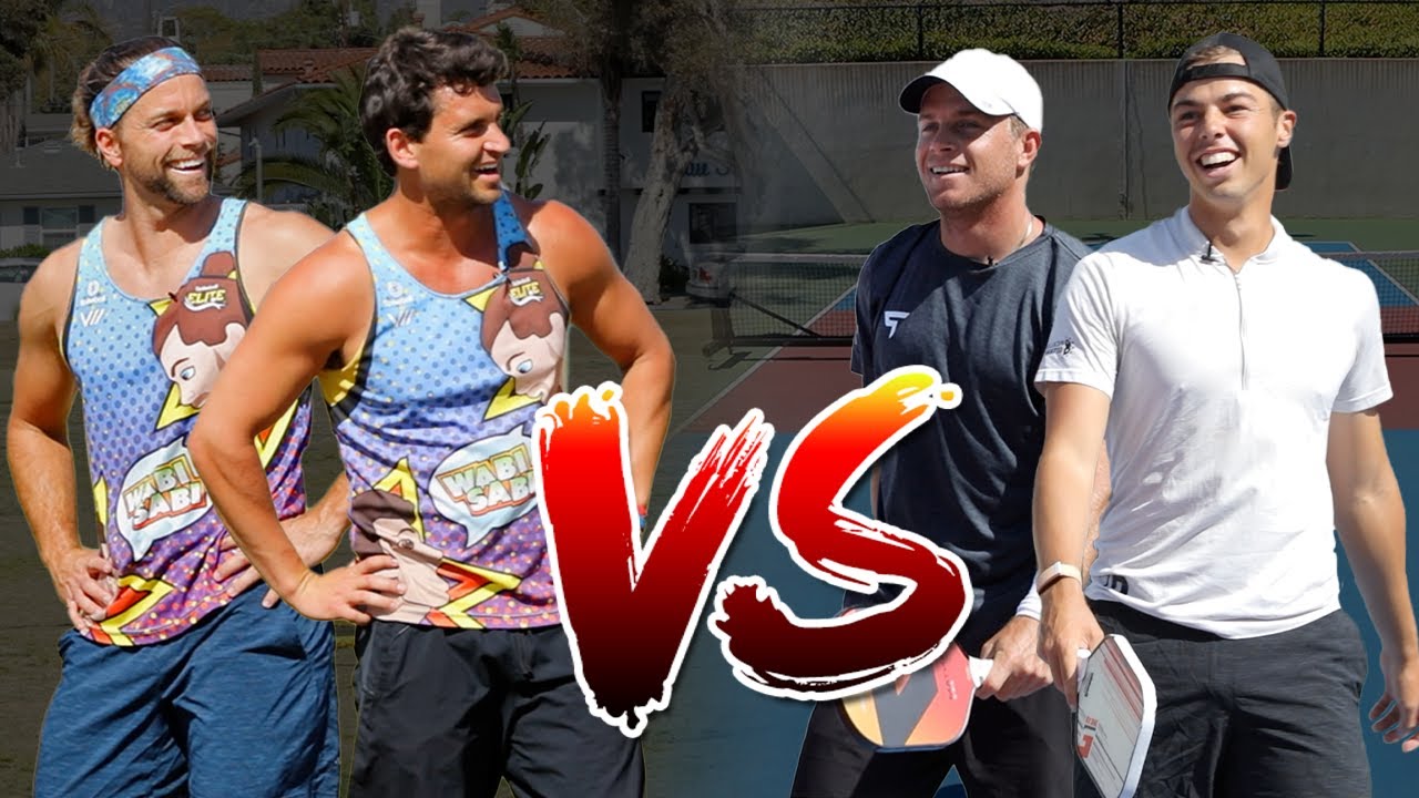 Pro Pickleball Players Vs. Pro Spikeball!! Ft. Ben Johns & Kyle Yates