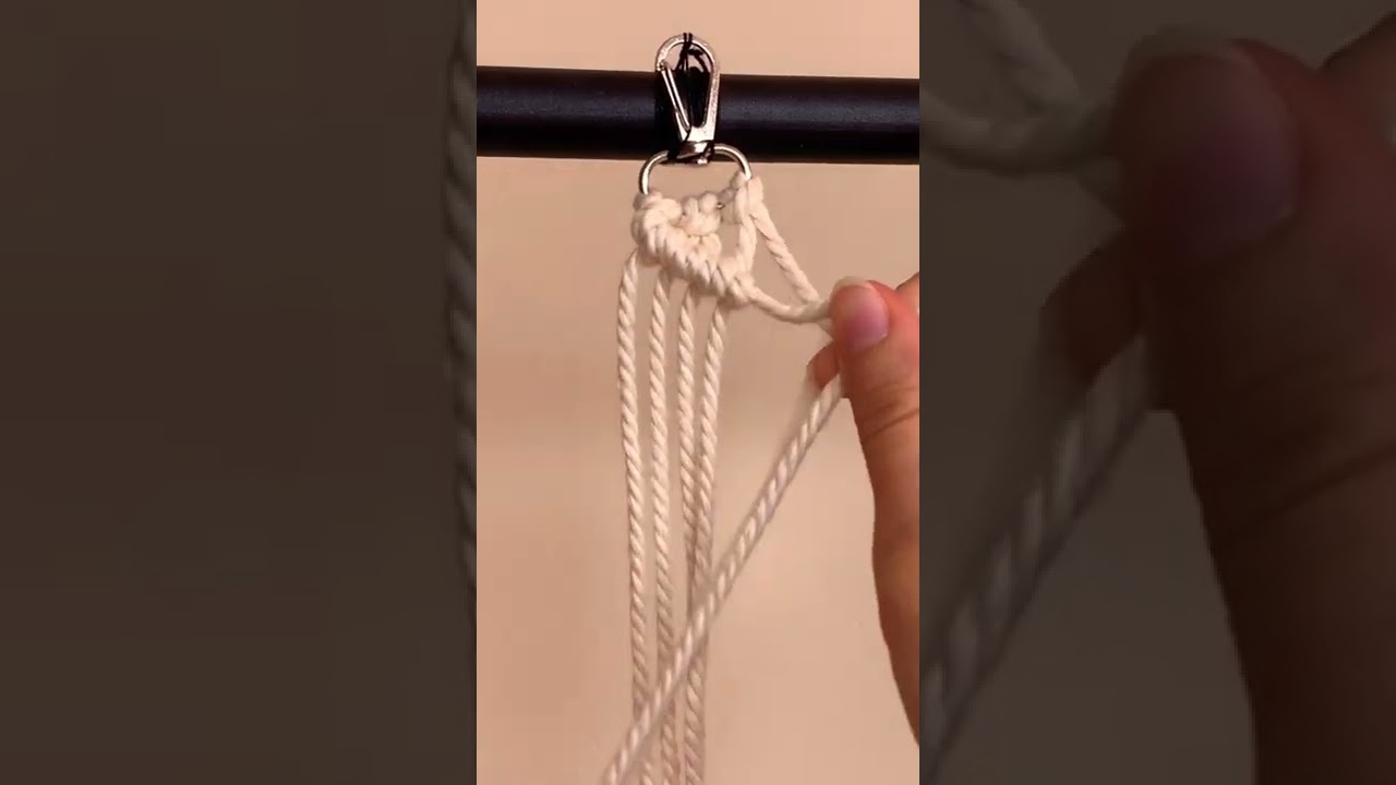 DIY | Makrome Anahtarlık Yapımı #macrame #macramekeychain #makrome #makromeanahtarlık