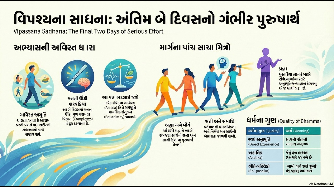7 વિપશ્યના: આંતરિક જાગૃતિ અને સમતાનો માર્ગ