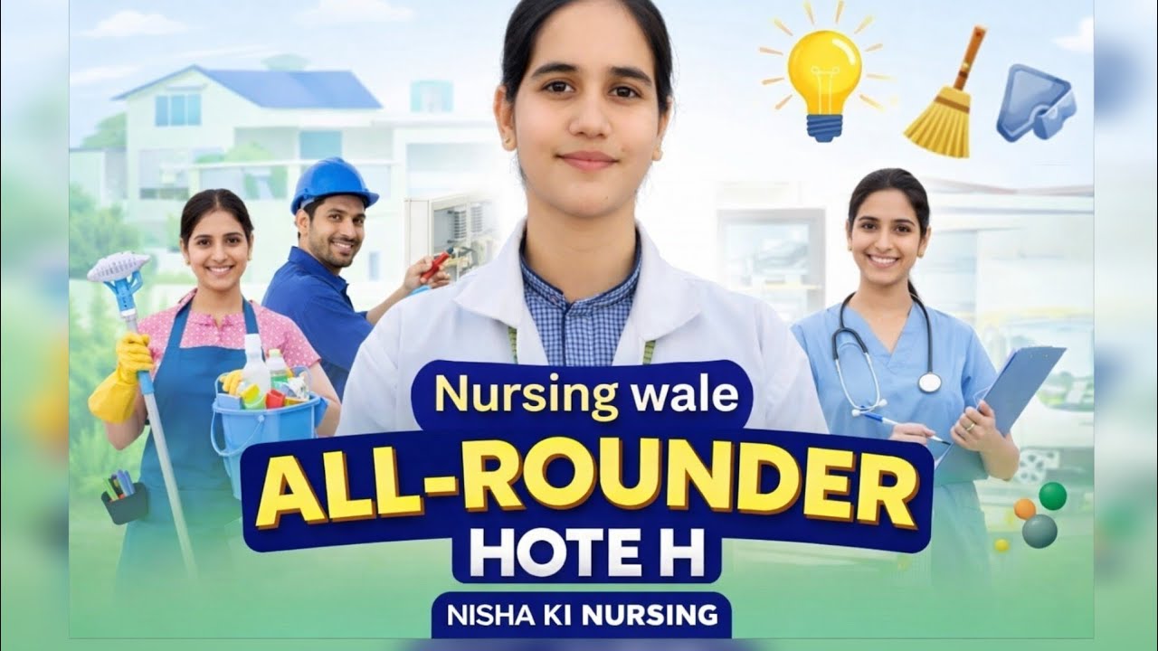 एक  Nurse को सब कुछ आता हैं guys। ALL ROUNDER 🤓 IN NURSING STUDENTS #video #nurse #nursing #student 