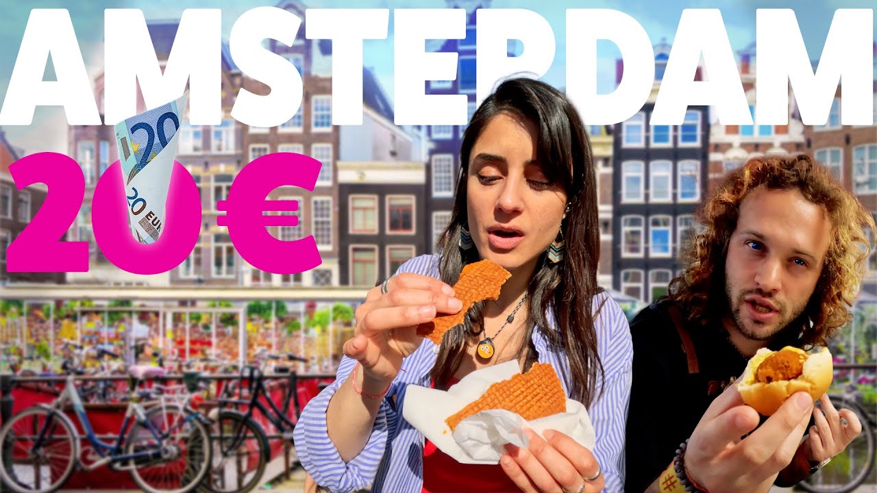 What 20&euro; Gets You in Amsterdam... Insane Budget Food Tour!!