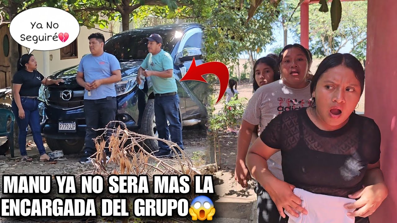 MANU Llorando Le Entrego El Cargo Del Grupo A EDY😭Todos Quedaron Boca Abiert4 Al Verla😱