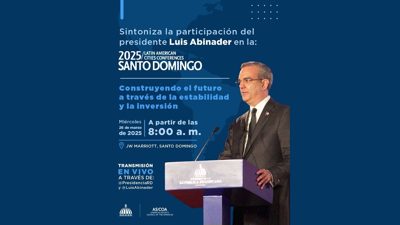 Participación del Pte. Luis Abinader en el 
