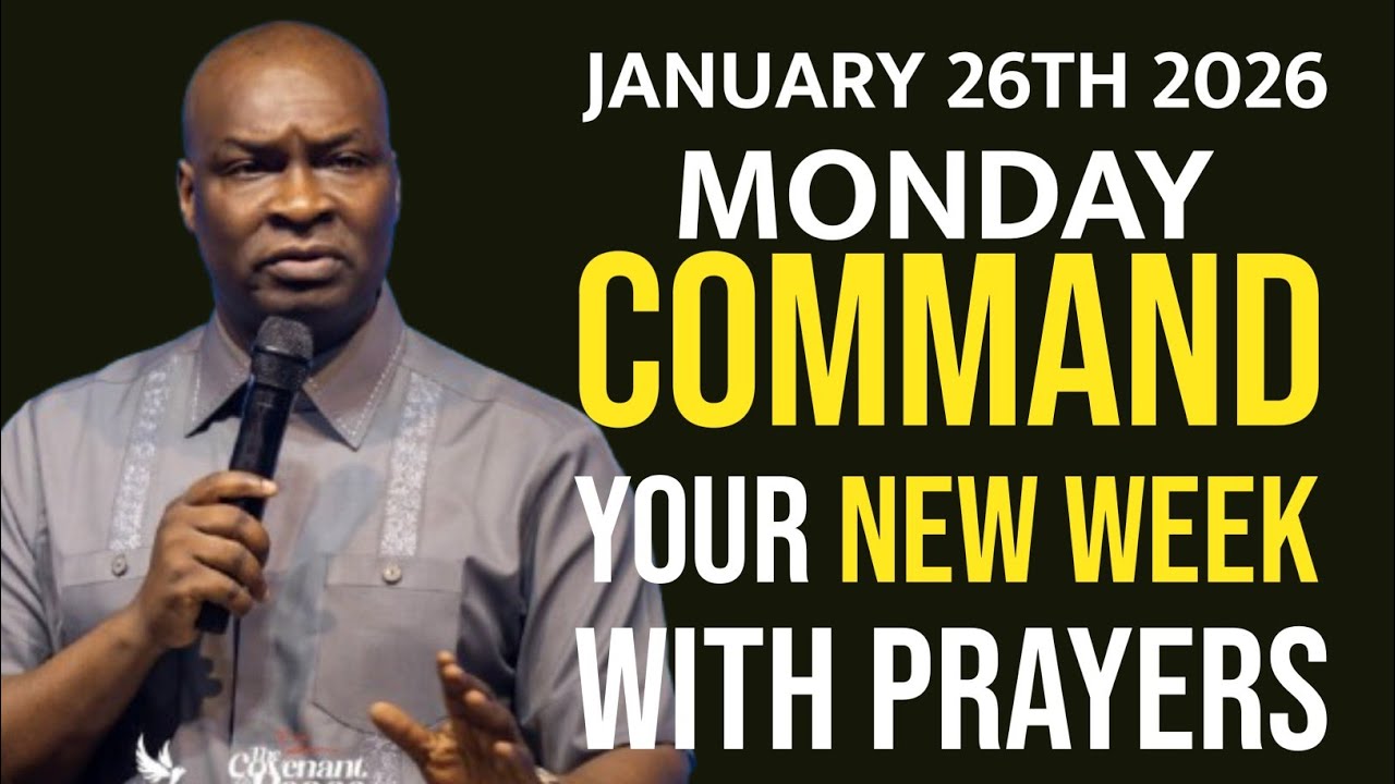 [MONDAY 26TH JANUARY, 2026]SPEAK INTO YOUR MONDAY BEFORE THE ENEMY DOES-APOSTLE JOSHUA SELMAN