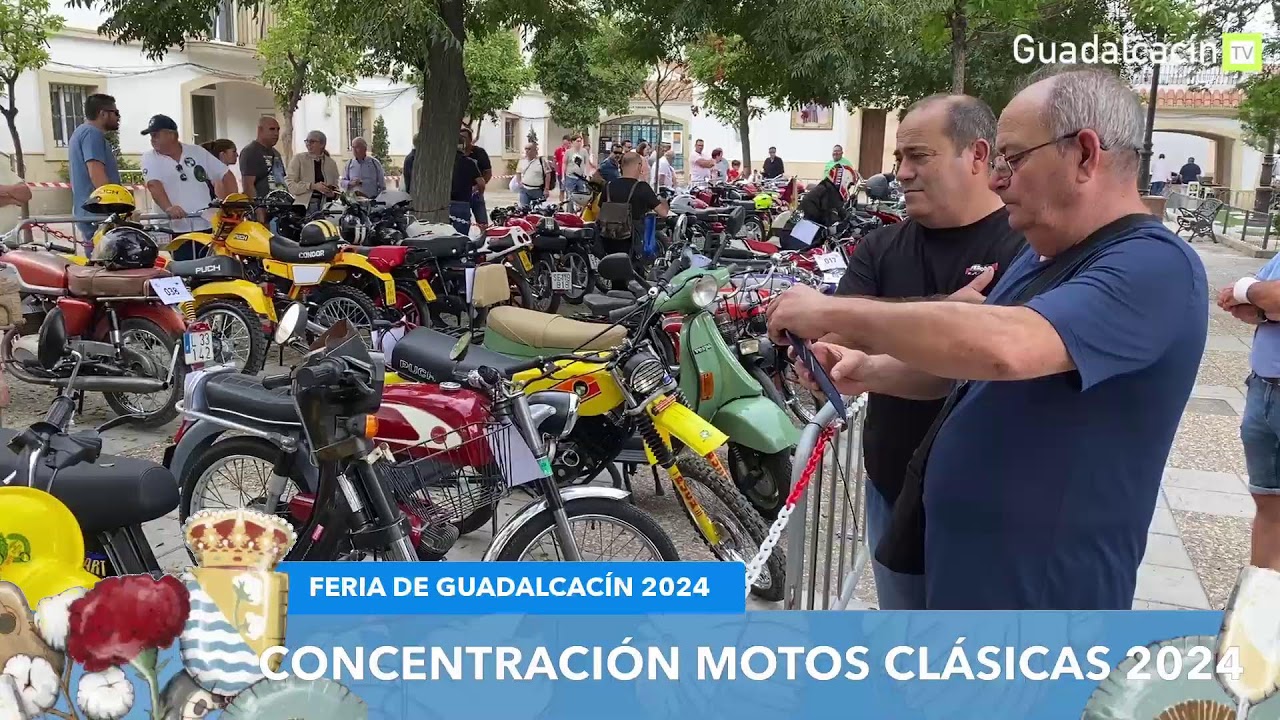 🔴 DIRECTO | CONCENTRACIÓN MOTOS CLÁSICAS Y ANTIGUAS 2024 - Feria de Guadalcacín 2024 #guadalcacín…