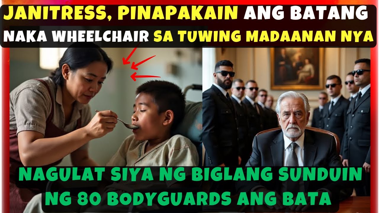 JANITRESS, PINAPAKAIN ITONG NADADAANAN SA TUWING UMAGA, NAGULAT SIYA NG BIGLANG