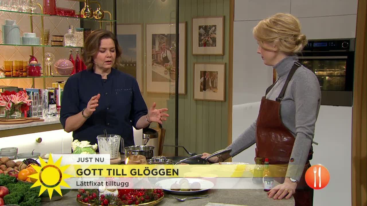 Glöggmingel med Malin Söderström - Nyhetsmorgon (TV4)