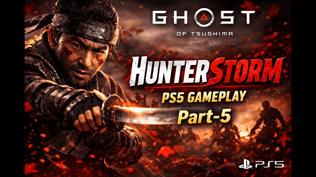 Ghost of Tsushima | HunterStorm | PS5 Gameplay Part 5 🗡️ 🗡️ 🗡️  