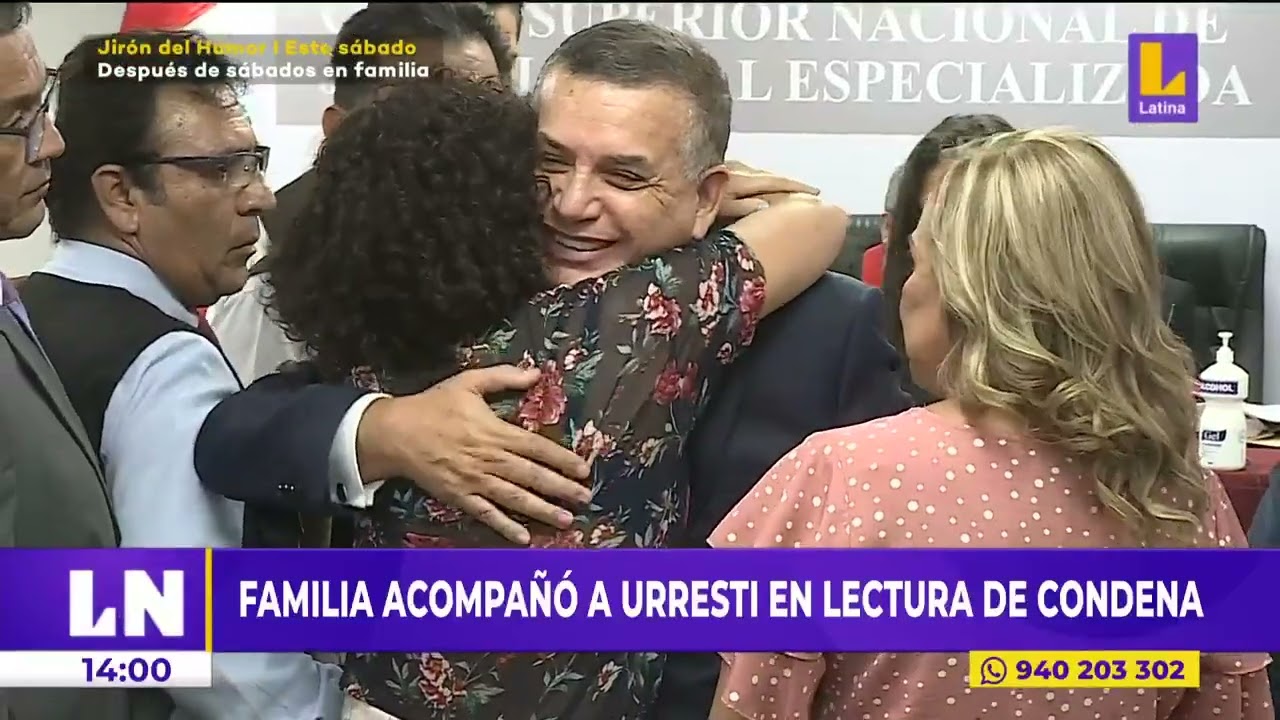 Lo que no se vio de la sentencia de Daniel Urresti, el semblante tras su condena y mensaje en redes