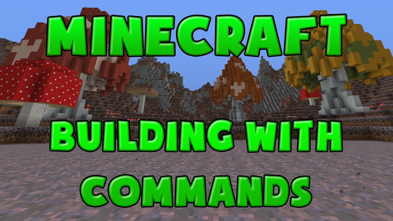 Minecraft Tutorial - Building With Vanilla Commands