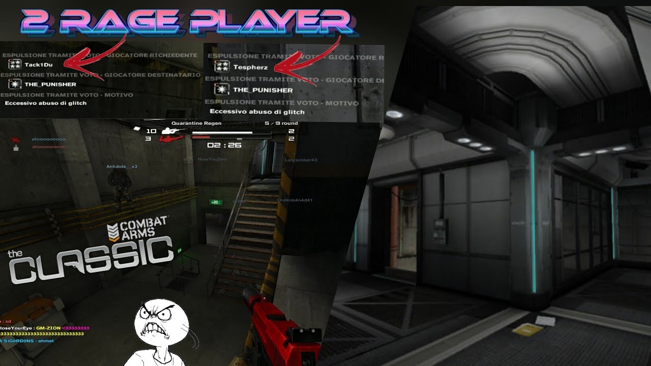 ★ Combat Arms Classic : 2 Rage Players Quarantine Regen Overdose || [ITA🇮🇹] 2020 4k