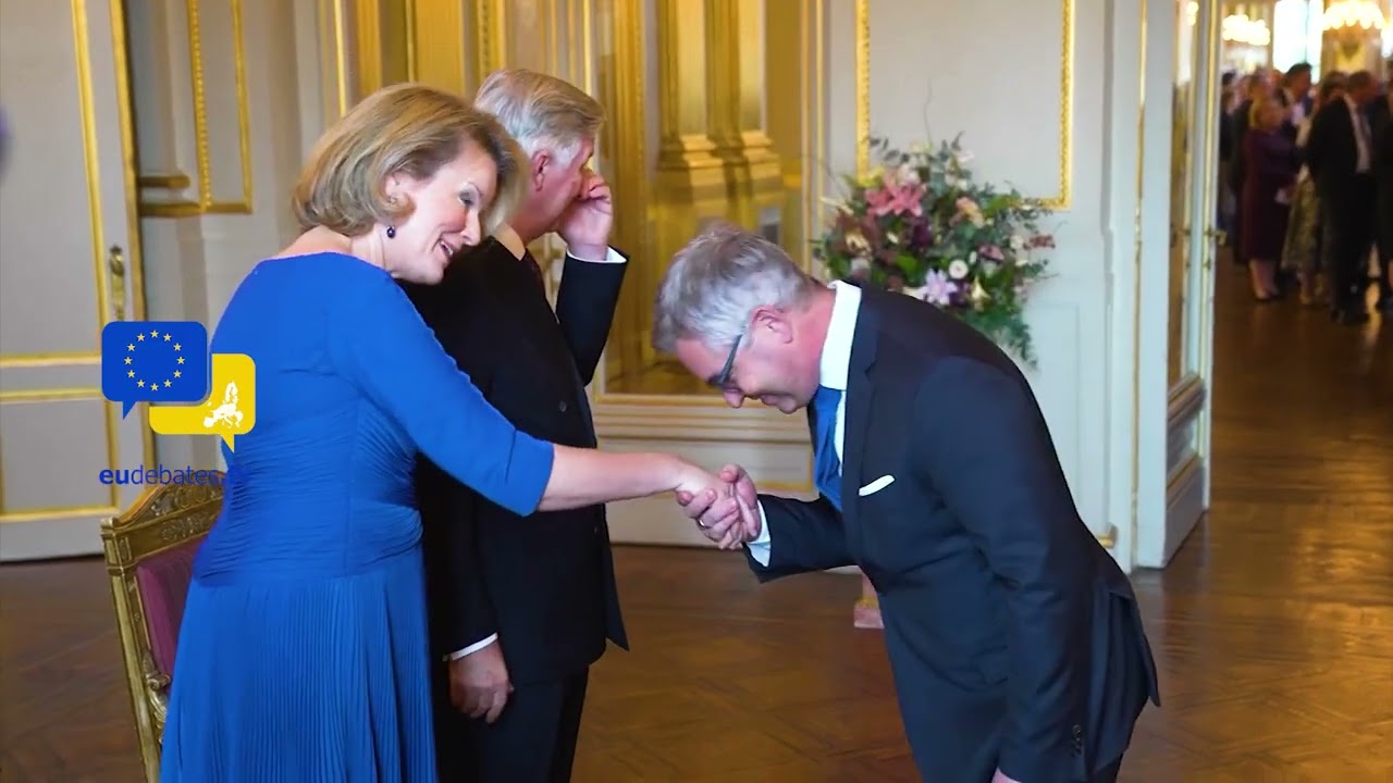 Von der Leyen & Commissioners Join King Philippe & Queen in a Historic Royal EU New Year’s Reception