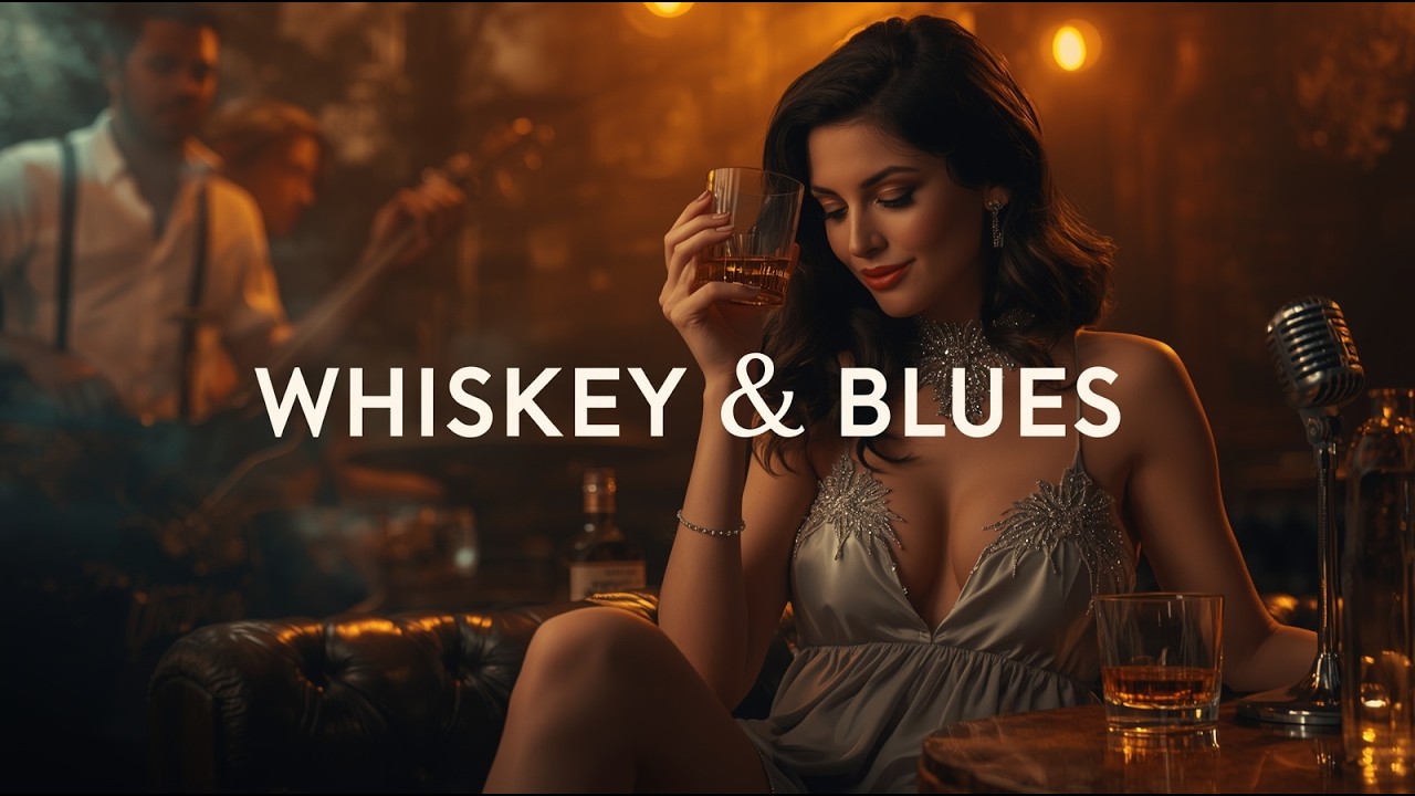 Top Slow Blues Music Playlist 🥃 Best Whiskey Blues Mix for Relaxing Evenings