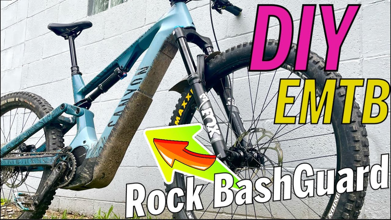 EMTB Rock Guard &mdash; ДЕШЕВО своими руками! Защитите эту карбоновую раму