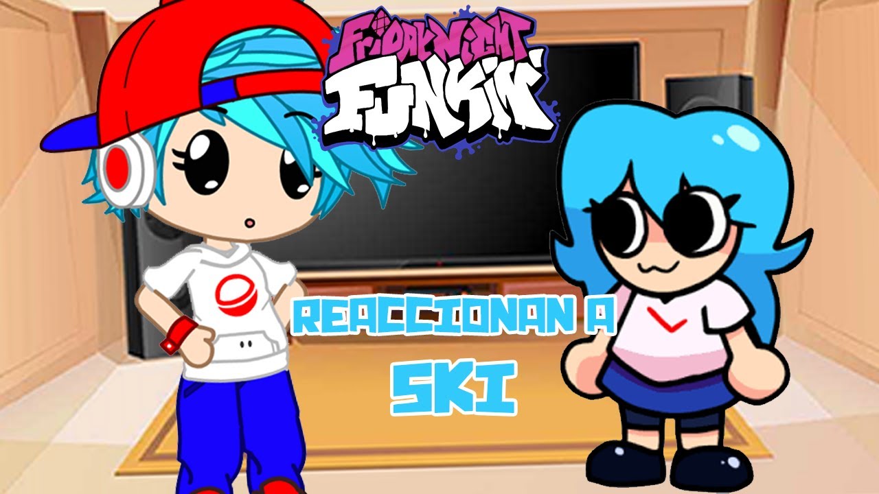 Friday Night Funkin' Reaccionan a Ski (+ Challenge Sky)