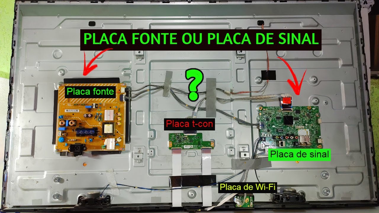 Tv lg 49LH5700, não liga, acende led do stand by e fica oscilando e tv não liga.