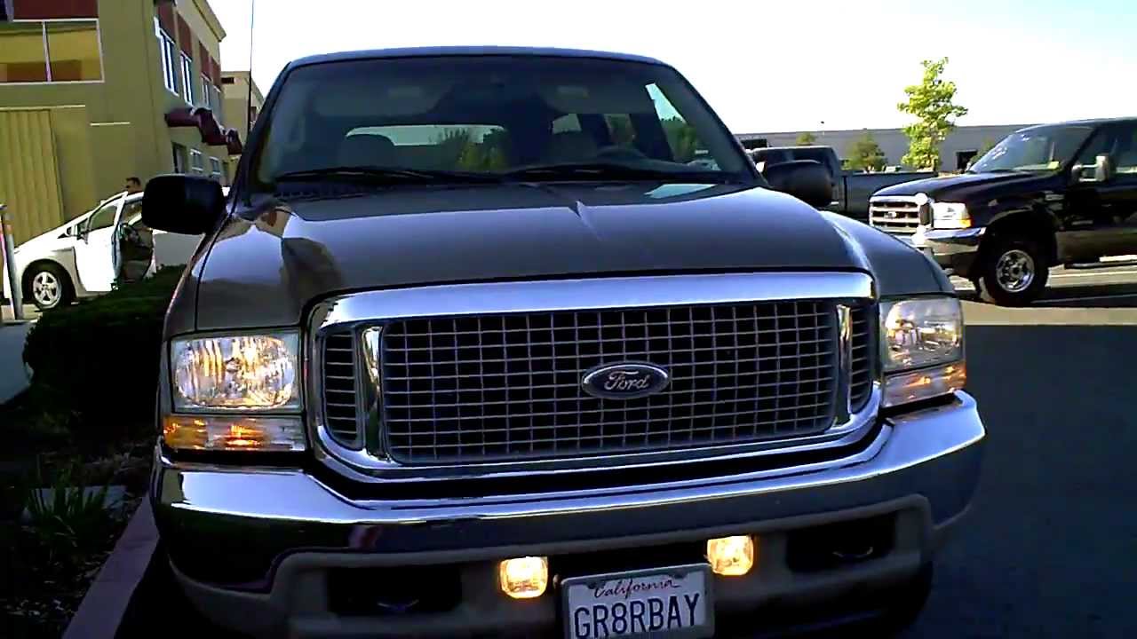 2002 Ford Excursion Limited 4x4 Triton V10 ONE OWNER 925-449-4747 PROTRUCKSPLUS.COM