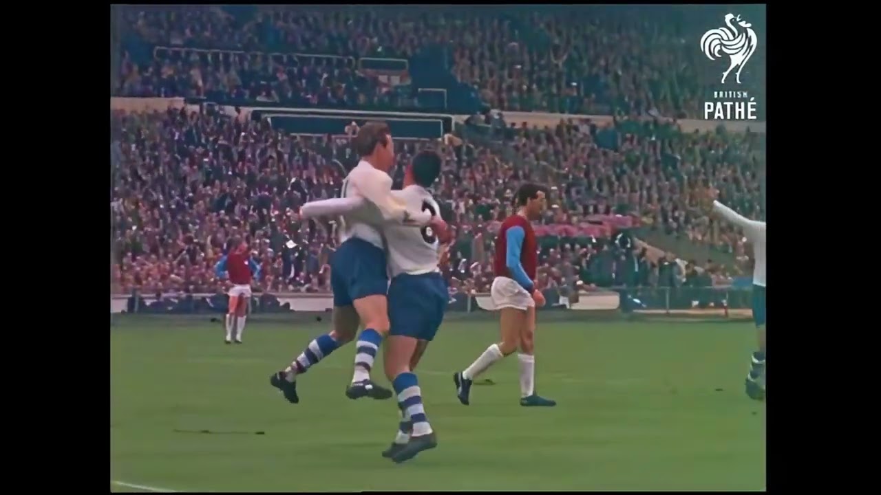 Preston North End 2-3 West Ham United | FA Cup Final 1963/1964 | Colour Footage with Restored Audio